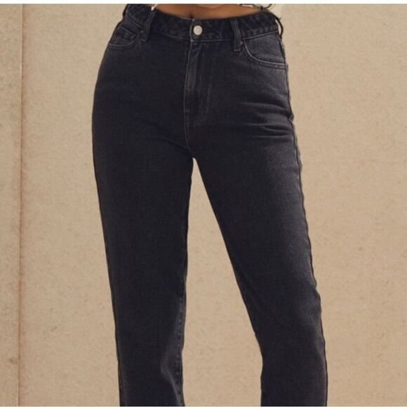 BLACK PACSUN MOM JEANS - Picture 8 of 9